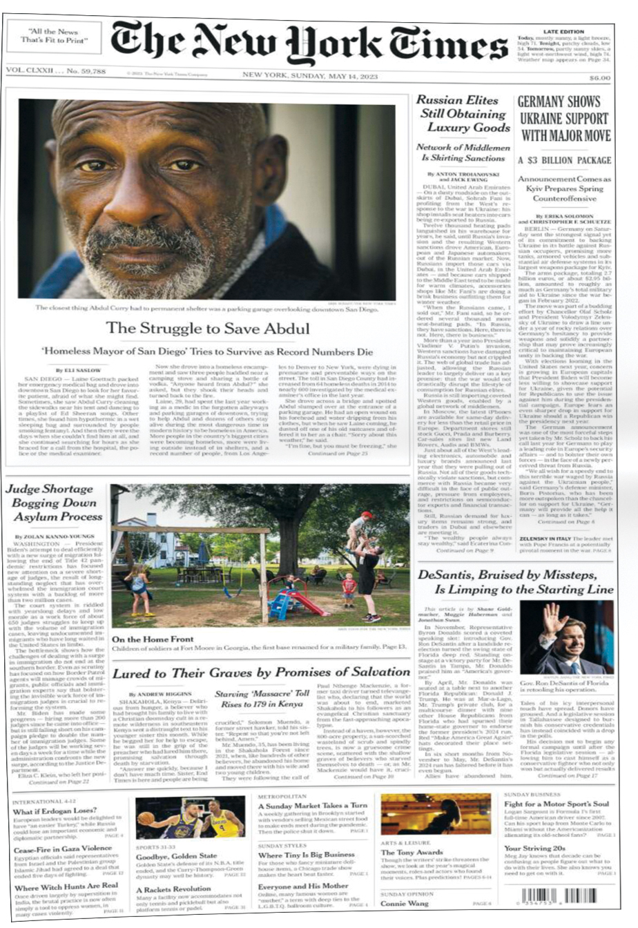 روزنامه نیویورک‌تایمزآمریکا