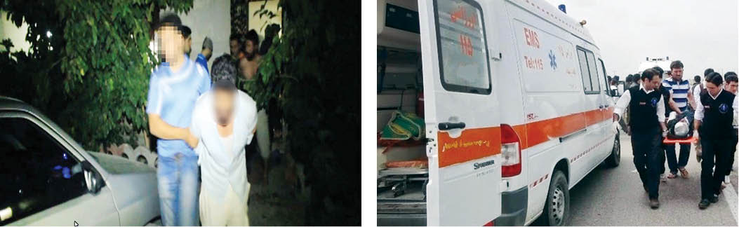 فرار برای نجات 13گروگان