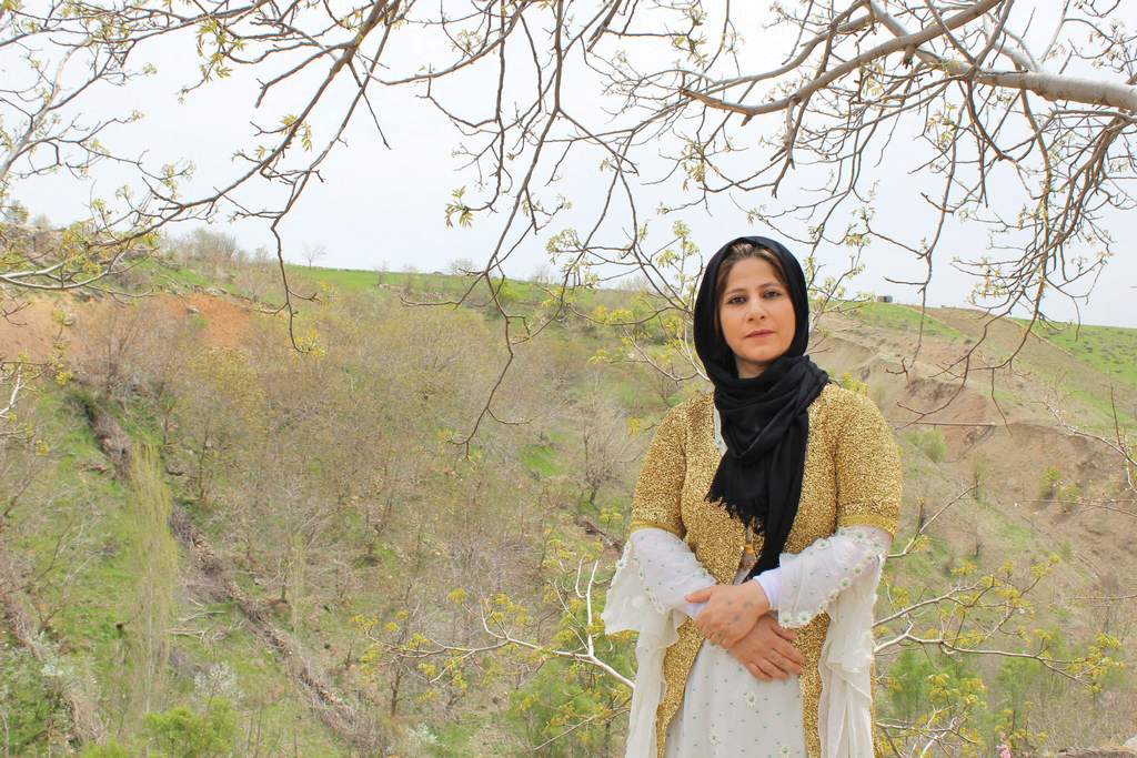 ثبت روستا به نام زنان گیوه‌باف