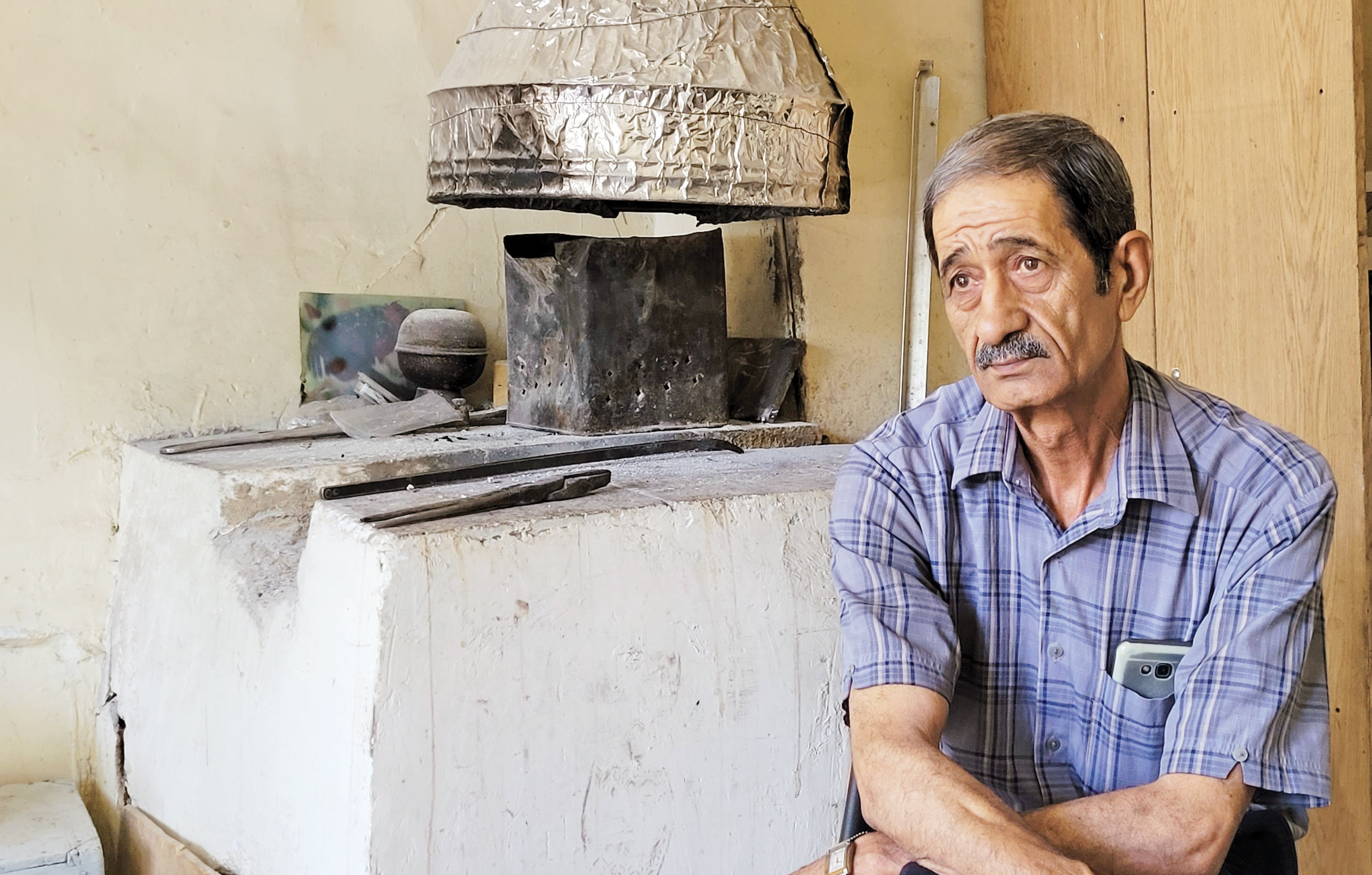 احیای نقده‌دوزی به کمک استاد حسن