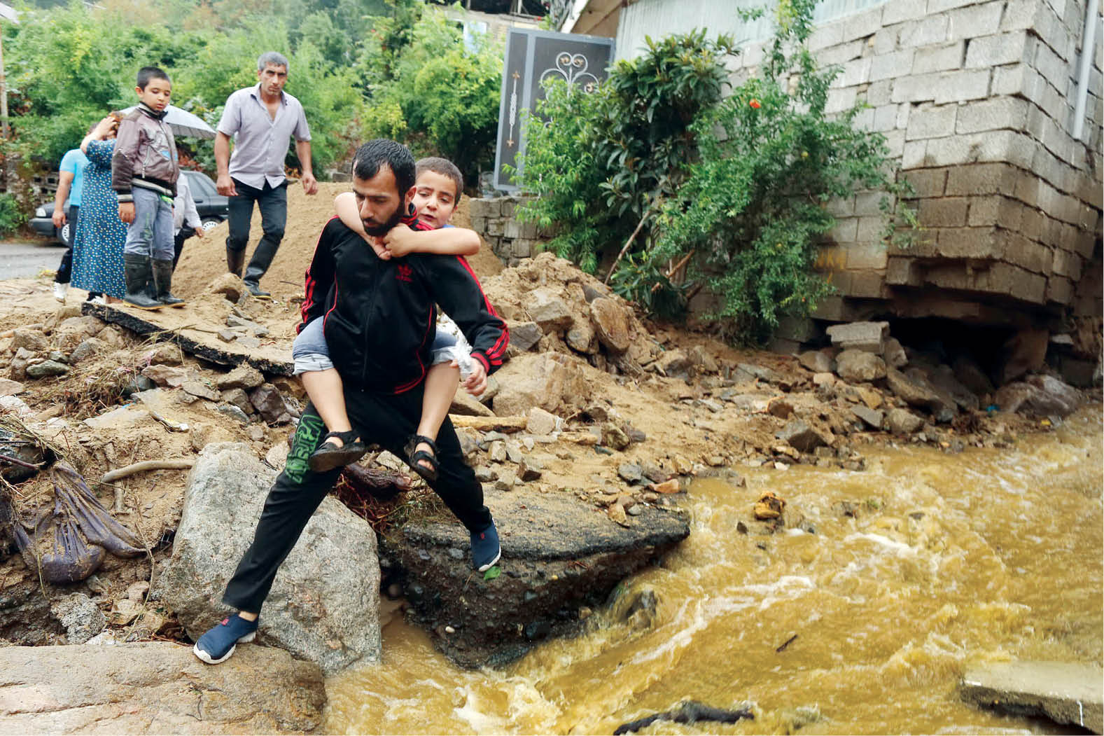 باران در7 استان سیل آفرید