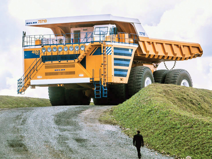 بزرگ‌ترین کامیون دنیا