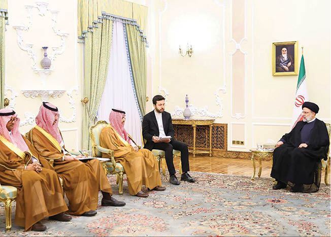 رئیسی خطاب به وزیر امور خارجه عربستان: