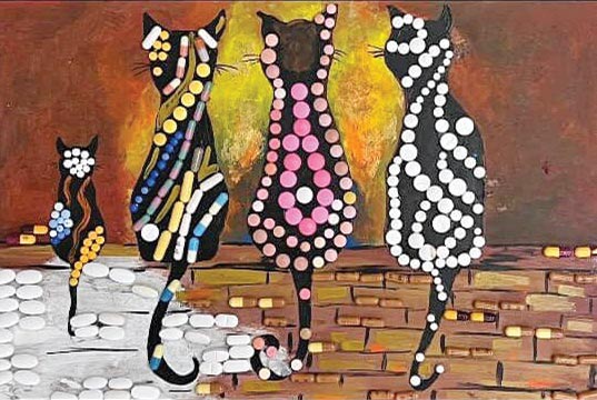 تابلوی هنری یا قرص و کپسول