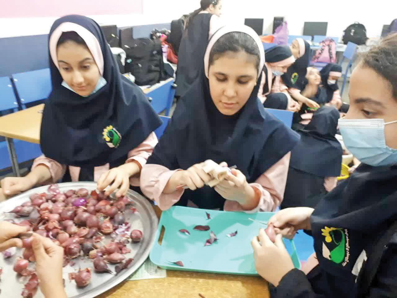 ایده کمپین‌ دهه‌هشتادی‌ها در مدرسه میرداماد شهر ری حمایت از کودکان‌کار و بیماران سرطانی است