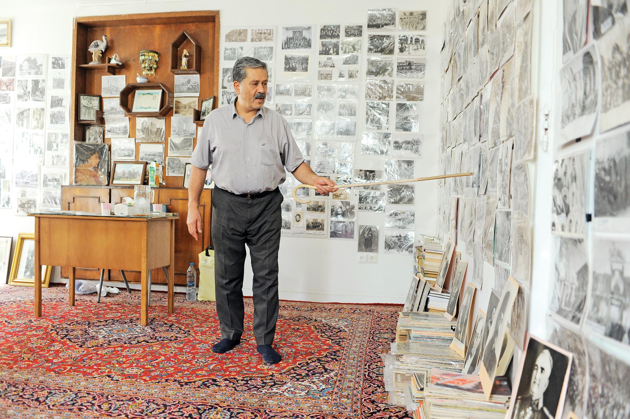 حاج‌‌عباس صالحی تصاویری ناب از آبادی‌های دیروز شمیران که امروزه به‌عنوان محله‌های شمال شهر شناخته می‌شود، جمع‌آوری کرده است