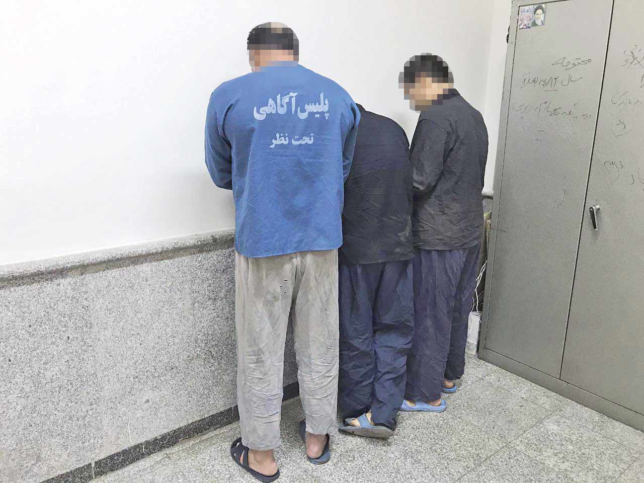 دستگیری عامل جنایت در باغ‌گیلاس