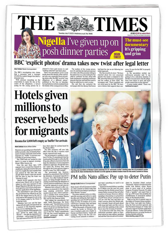 روزنامه تایمزانگلیس