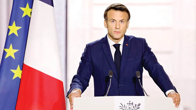 ارسال انگشت قطع شده به محل اقامت مکرون