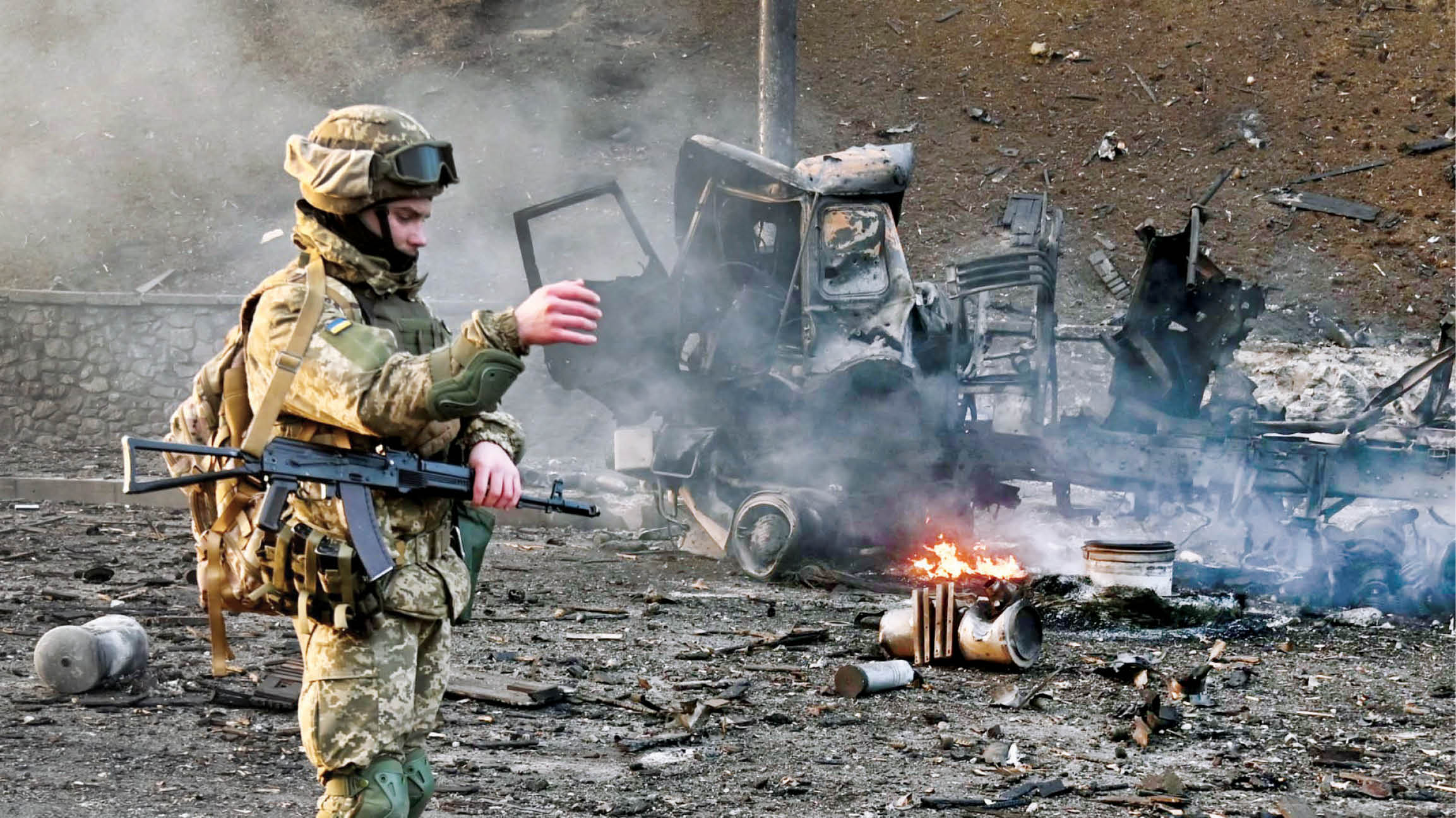 رپرتاژ جنگ اوکراین به سفارش آمریکا