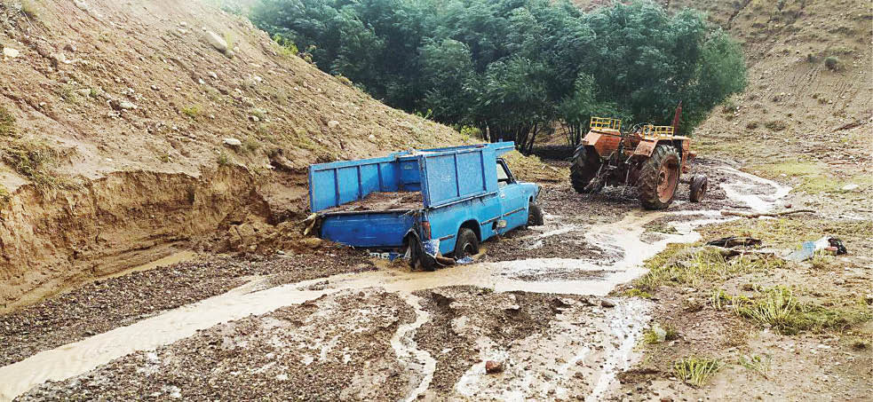 سیل تابستانی در استان‌های آذربایجان غربی و شرقی