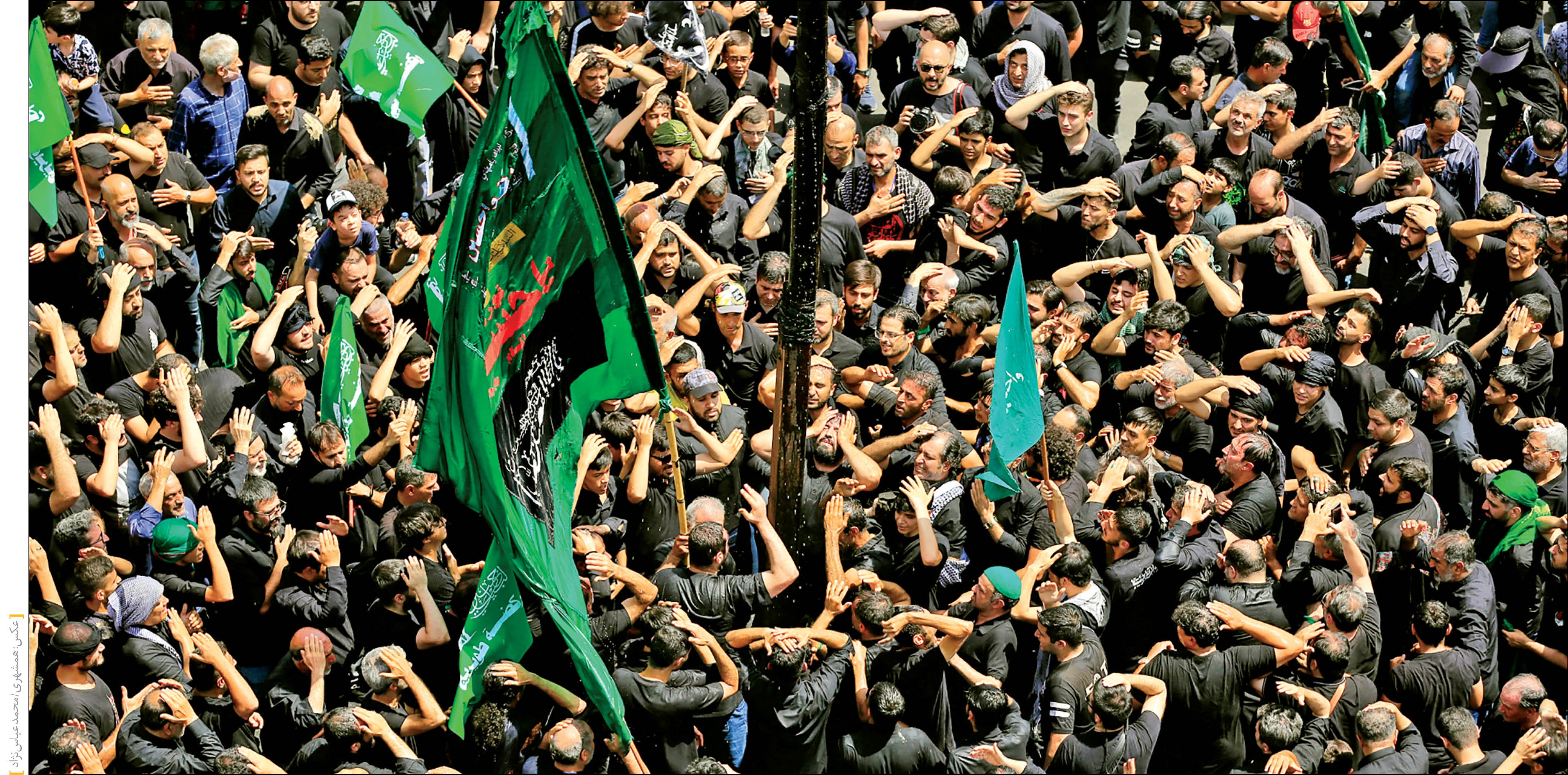 مردم ایران یکصدا در روز عاشورا فریاد «لبیک یا حسین» سر دادند