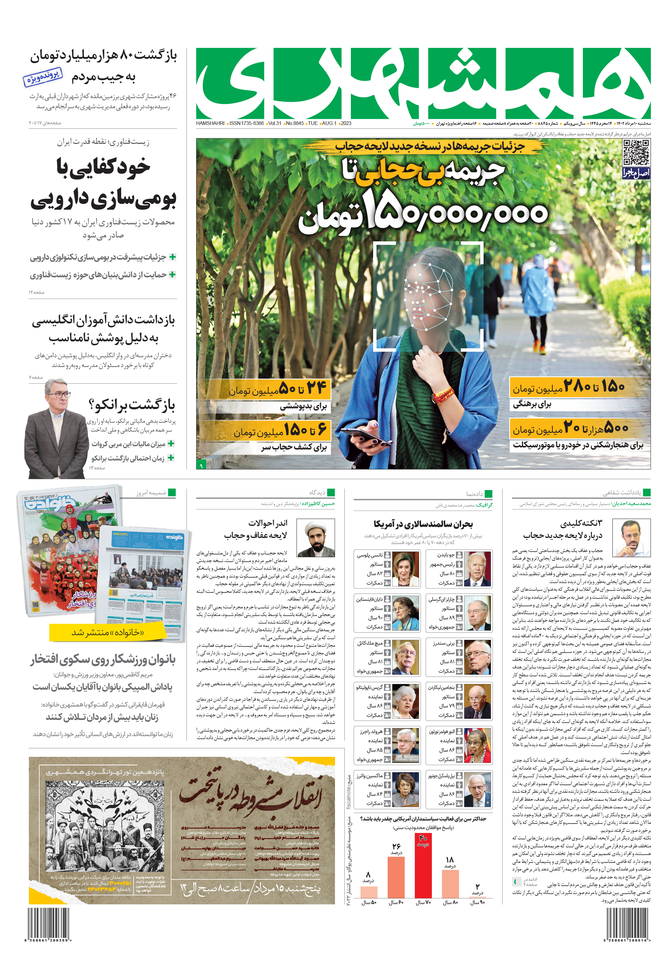 سه شنبه 10 مرداد 1402