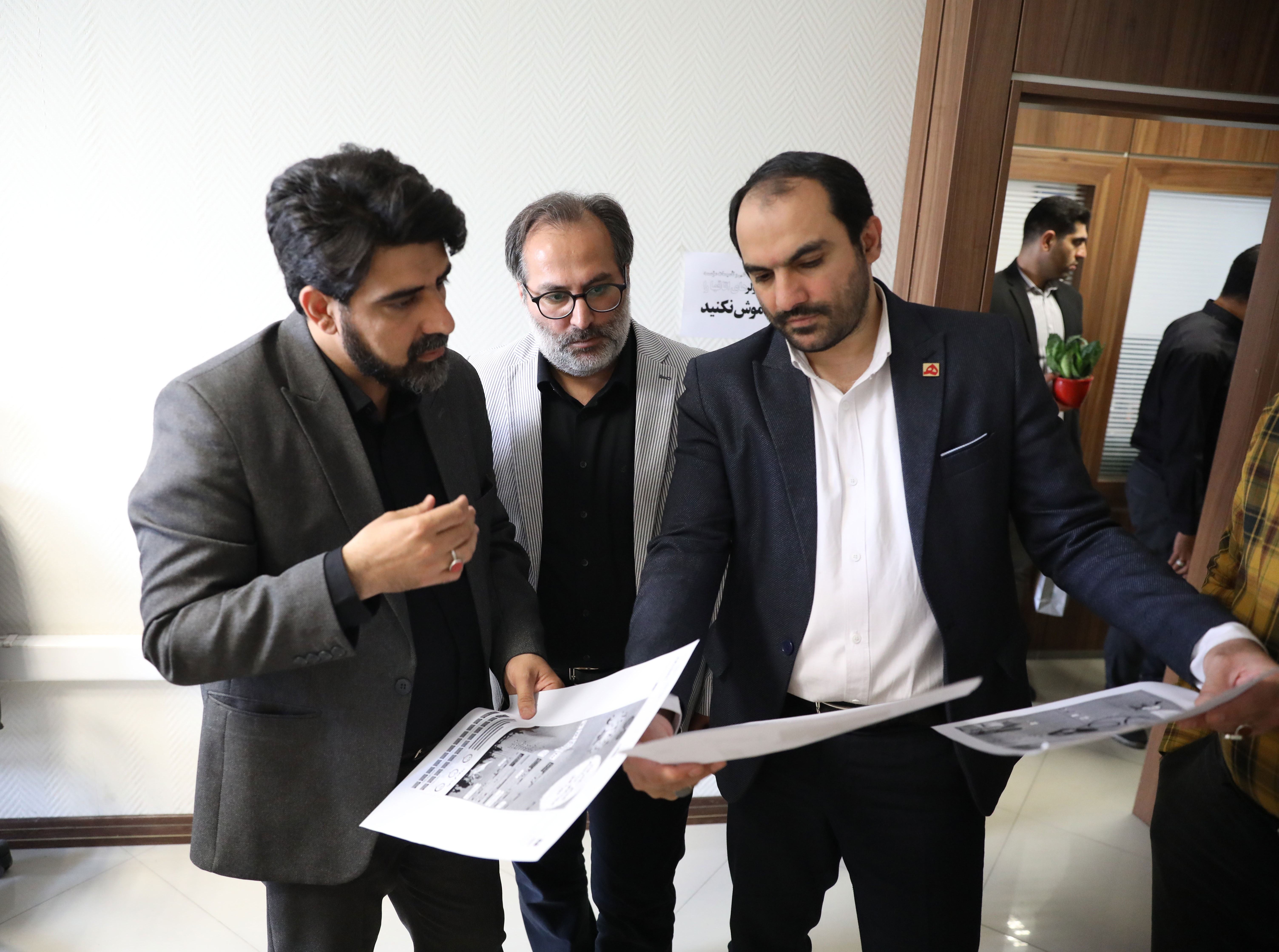 حضور سخنگوی شهرداری تهران در مؤسسه همشهری