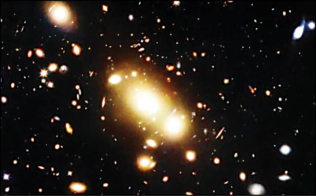 ثبت تصویری در فاصله ۲.۶ میلیارد سال نوری از زمین