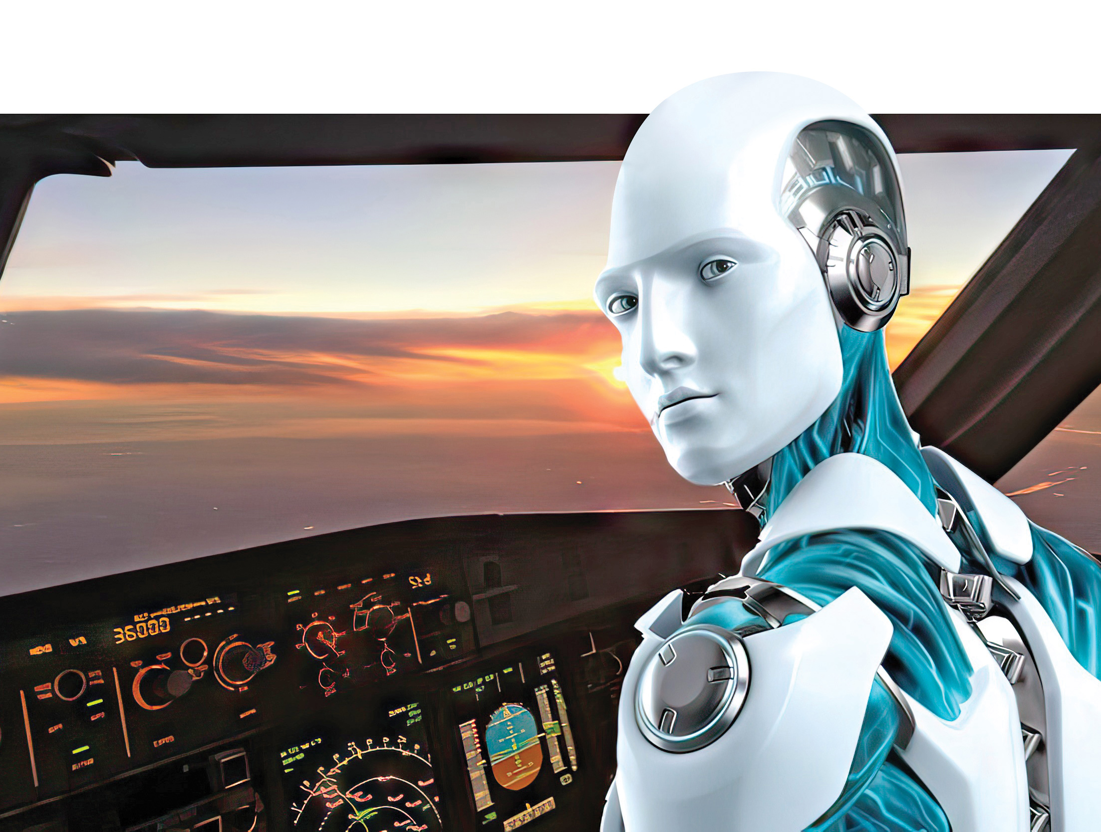 پرواز با کاپیتان روبات