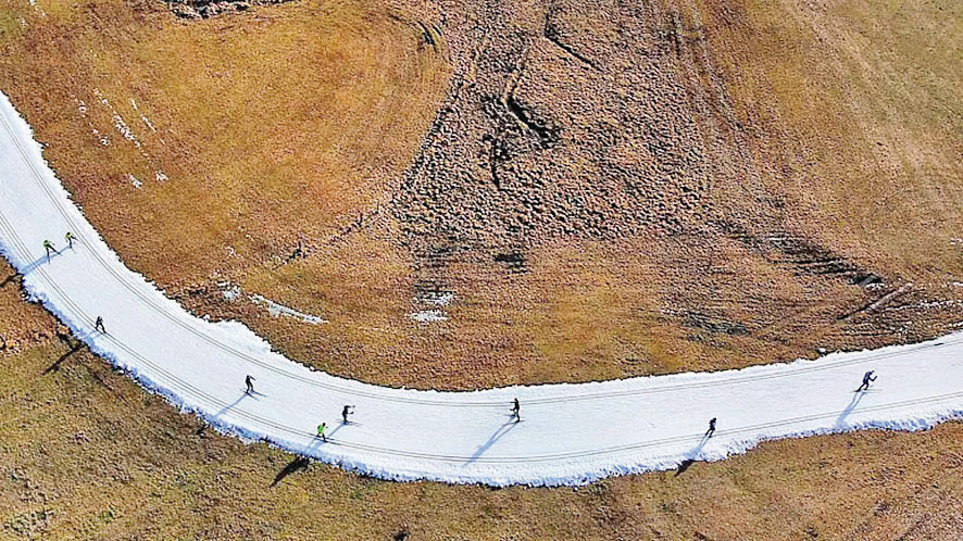 گرما اسکی را از اروپا می‌گیرد