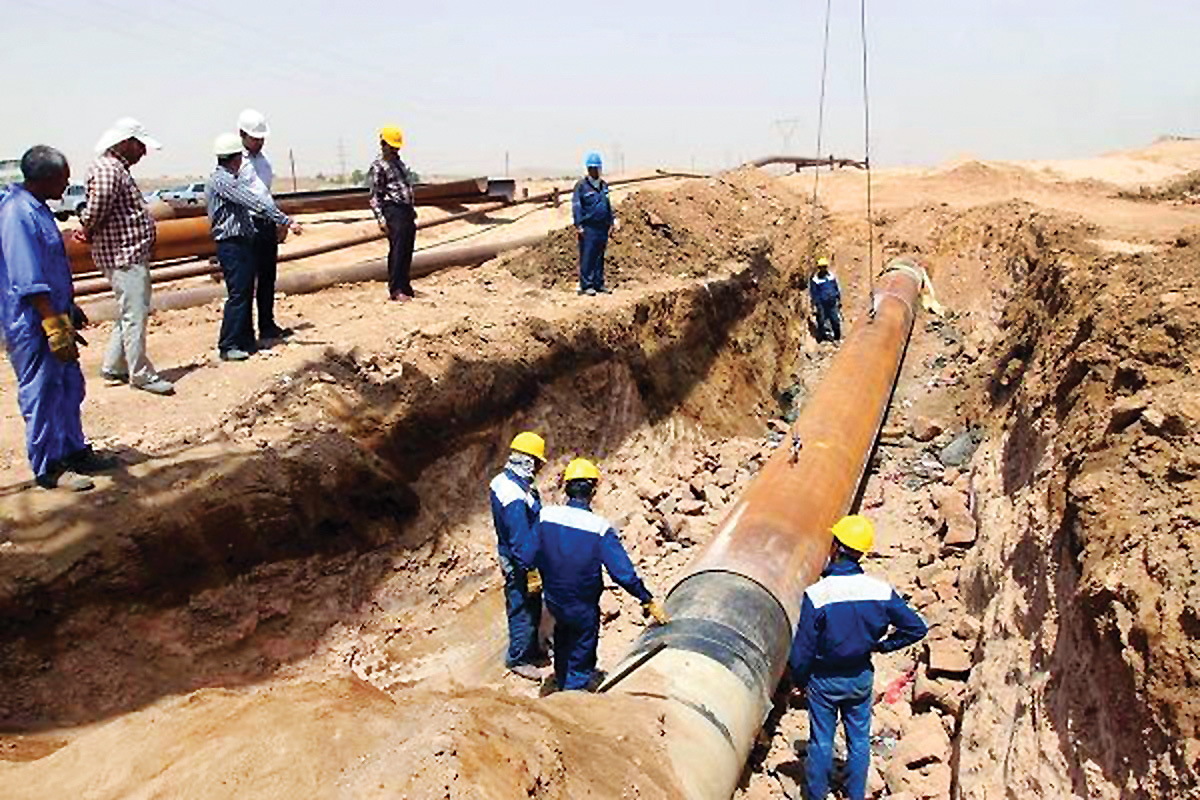 گاز به غرب مازندران رسید