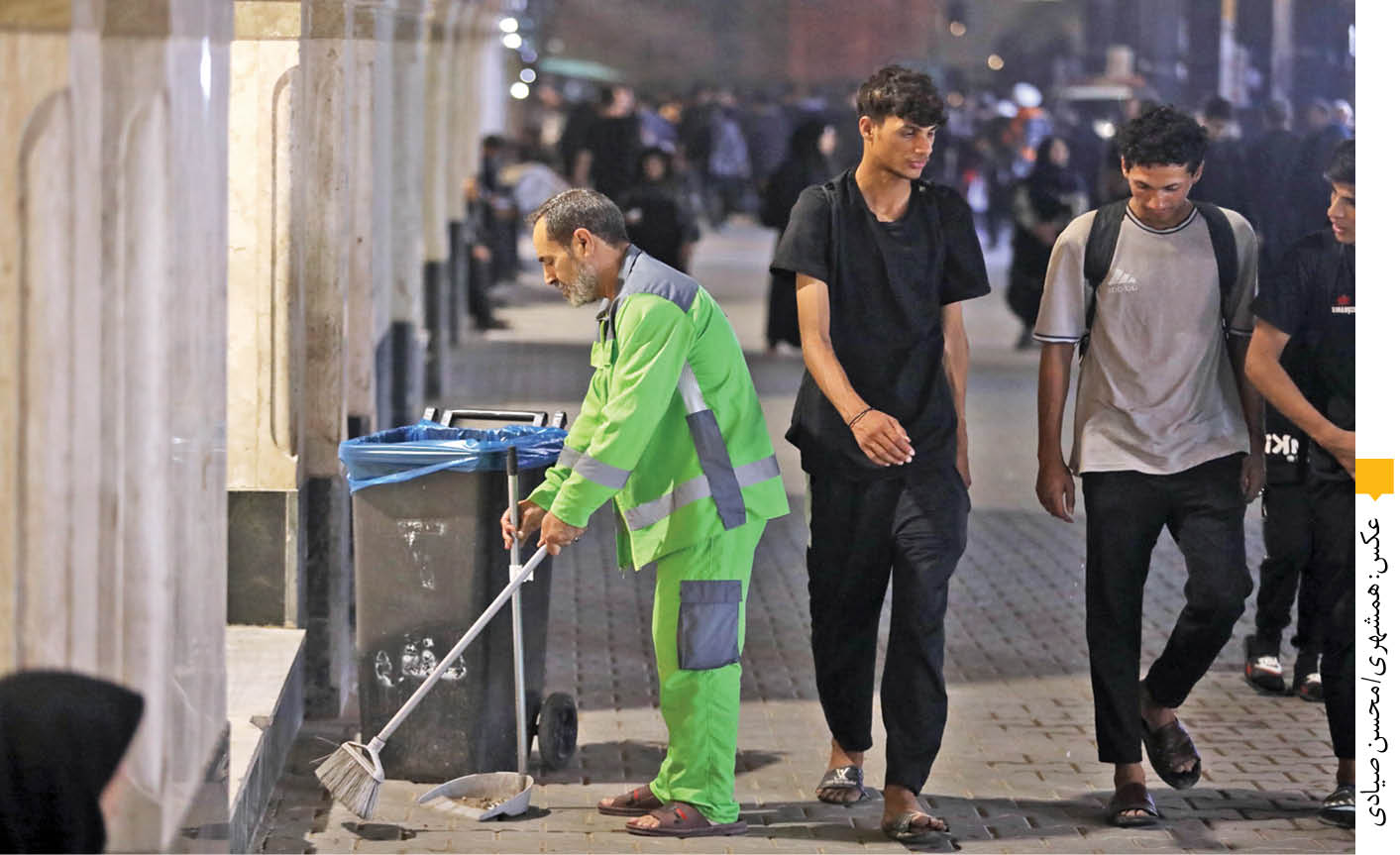 روایت خدمتی عاشقانه