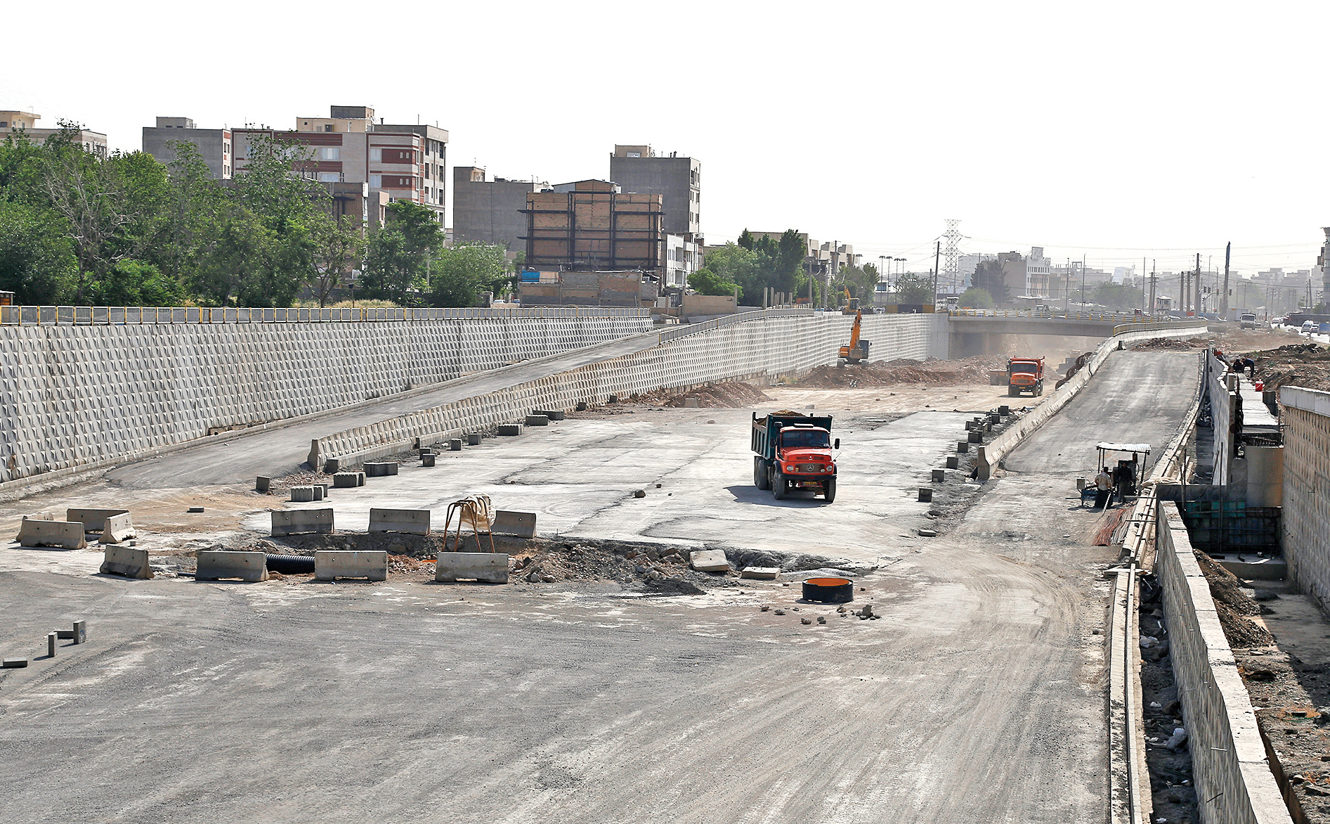 بهره‌برداری از بزرگراه شهید بروجردی تا پایان شهریور