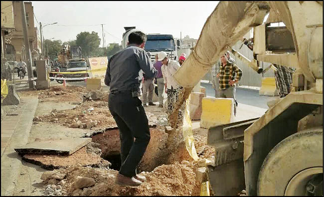 ریزش سقف تونل متروی اصفهان حادثه نبود