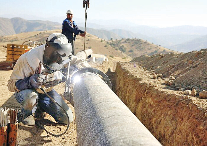 پیشرفت گازرسانی در فارس و لرستان