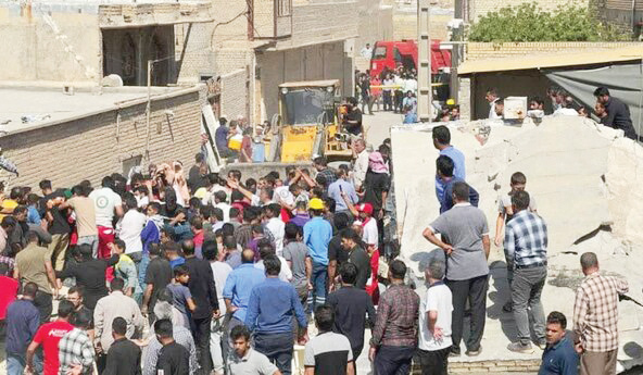 2قربانی در انفجار مهیب گاز