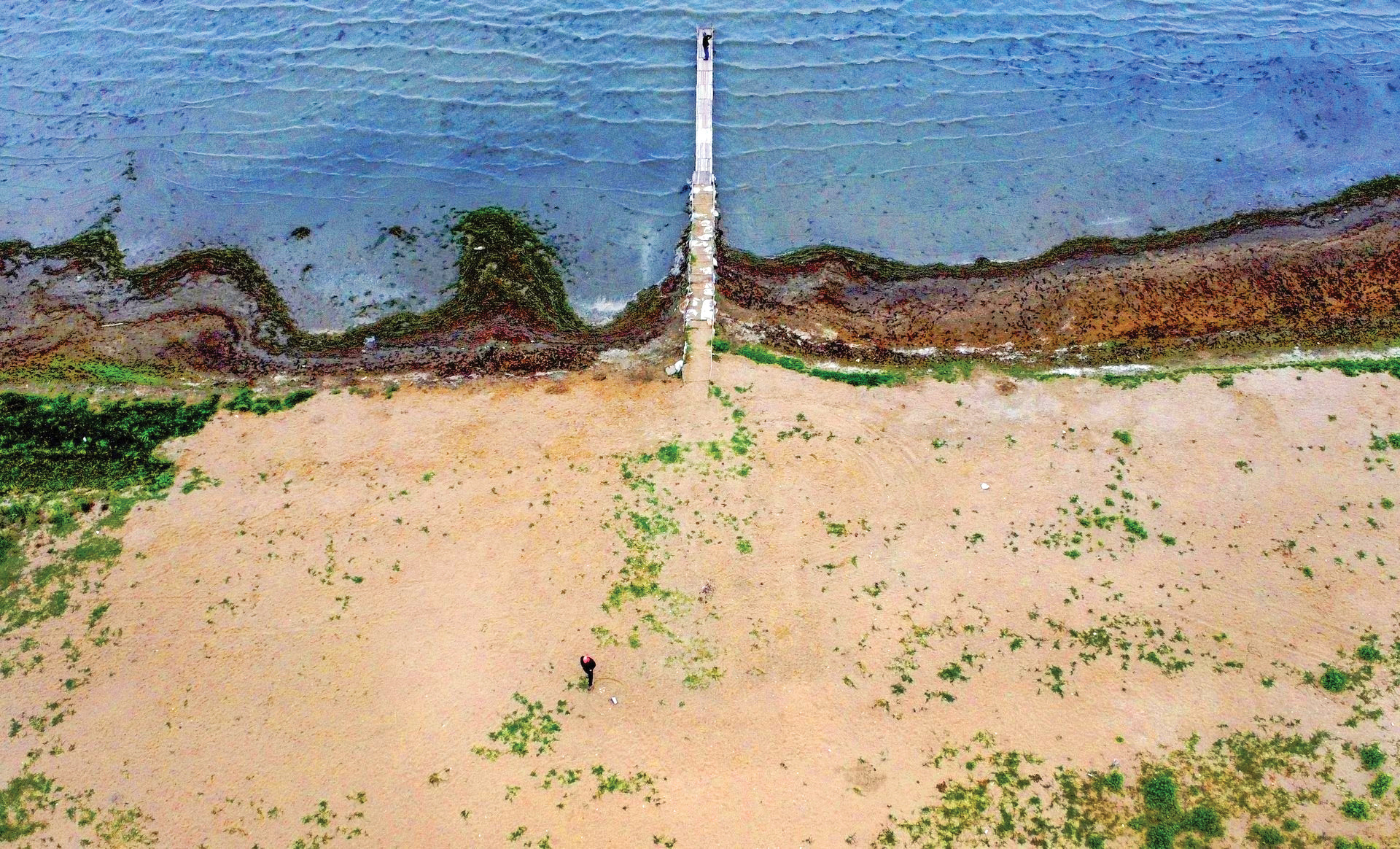 نفس‌های آخر دریاچه آب شیرین اروپایی