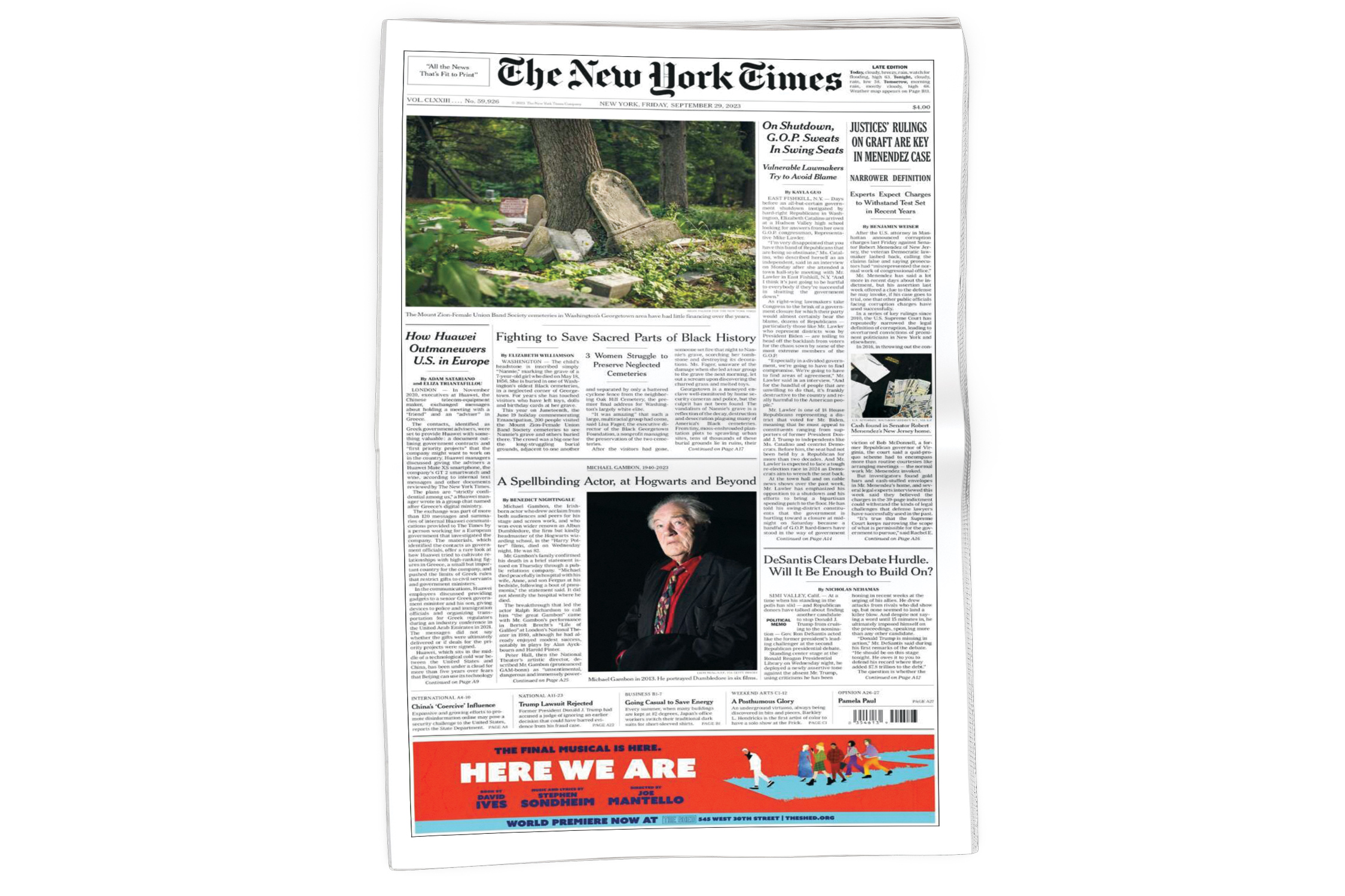 روزنامه نیویورک تایمز آمریکا