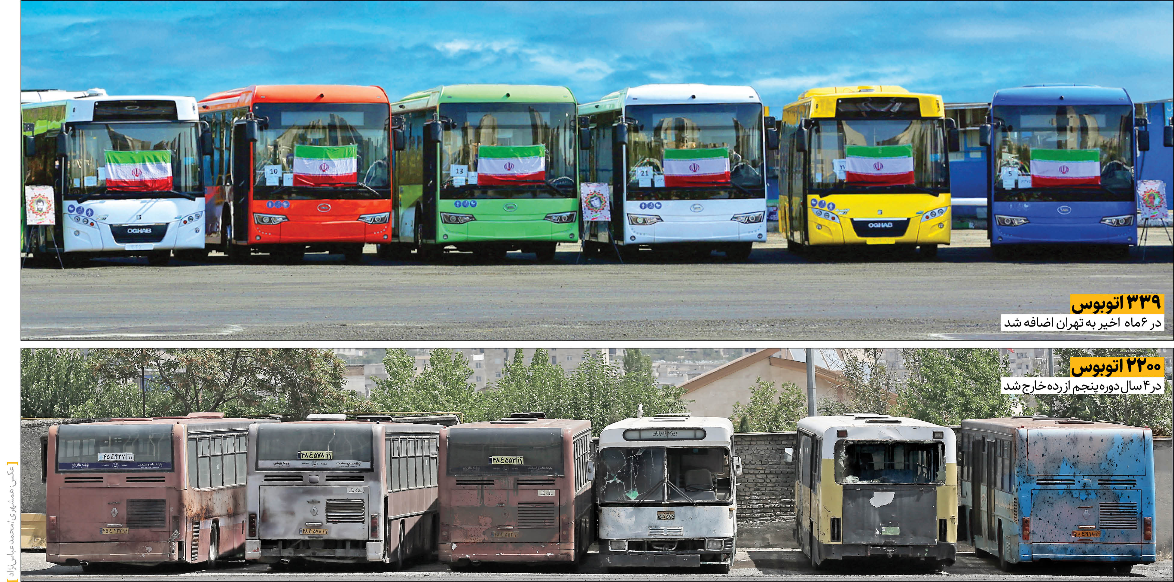 تحول اتوبوسرانی در2سال