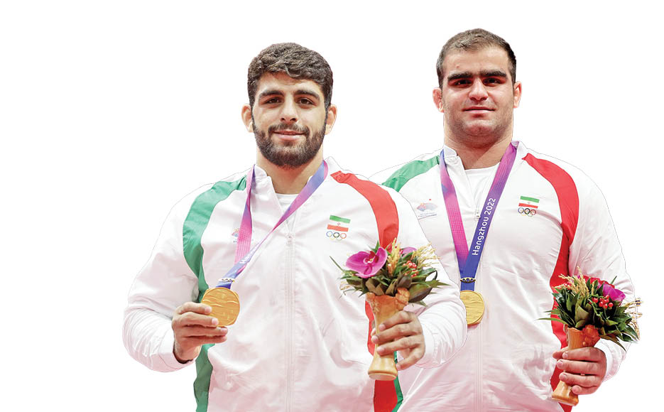 کشتی فرنگی ایران با ۲ طلا، ۲ نقره و یک برنز در بازی‌های آسیایی درخشید