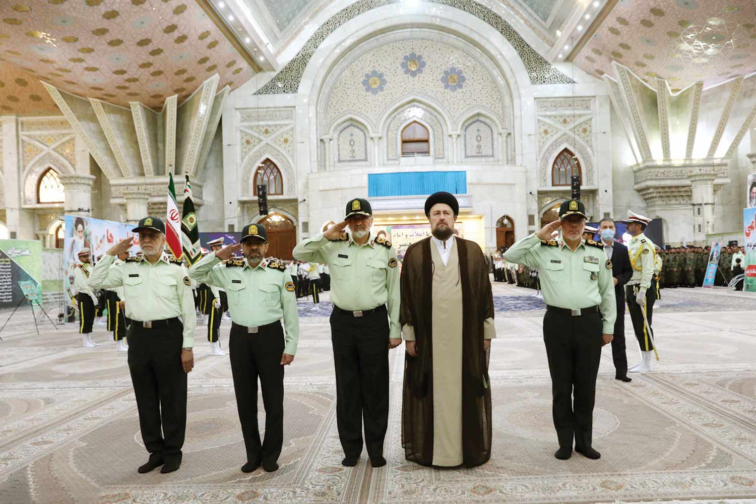 تجدید بیعت فرماندهان فراجا با آرمان‌های امام‌ ره‌