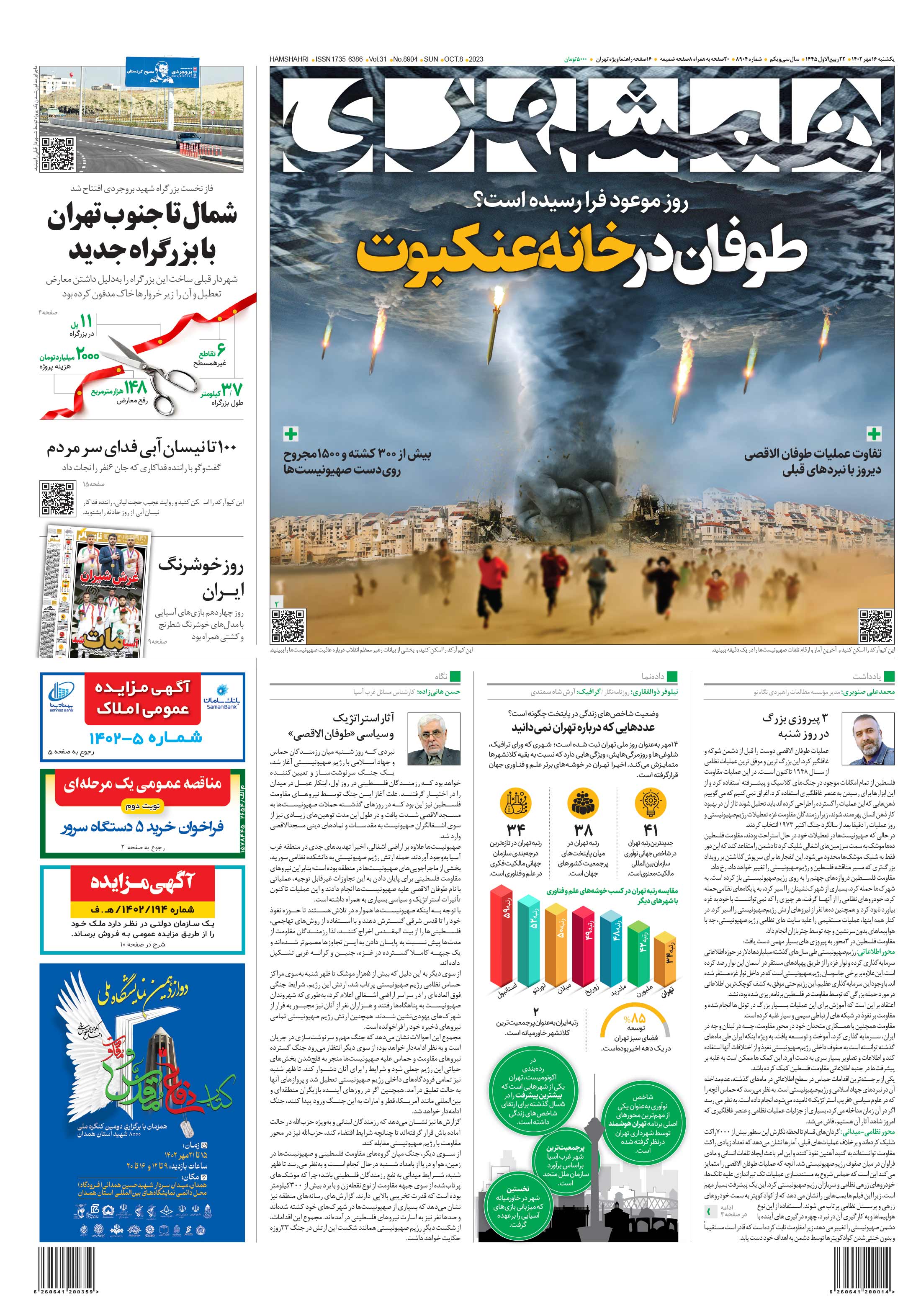 یکشنبه 16 مهر 1402