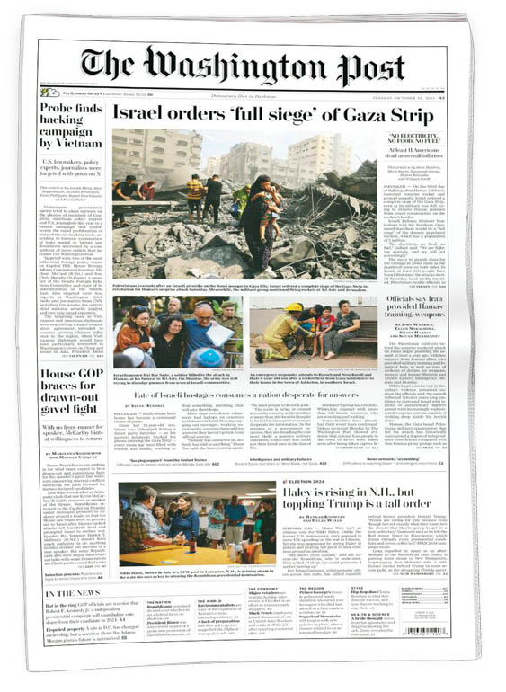 روزنامه واشنگتن پست آمریکا