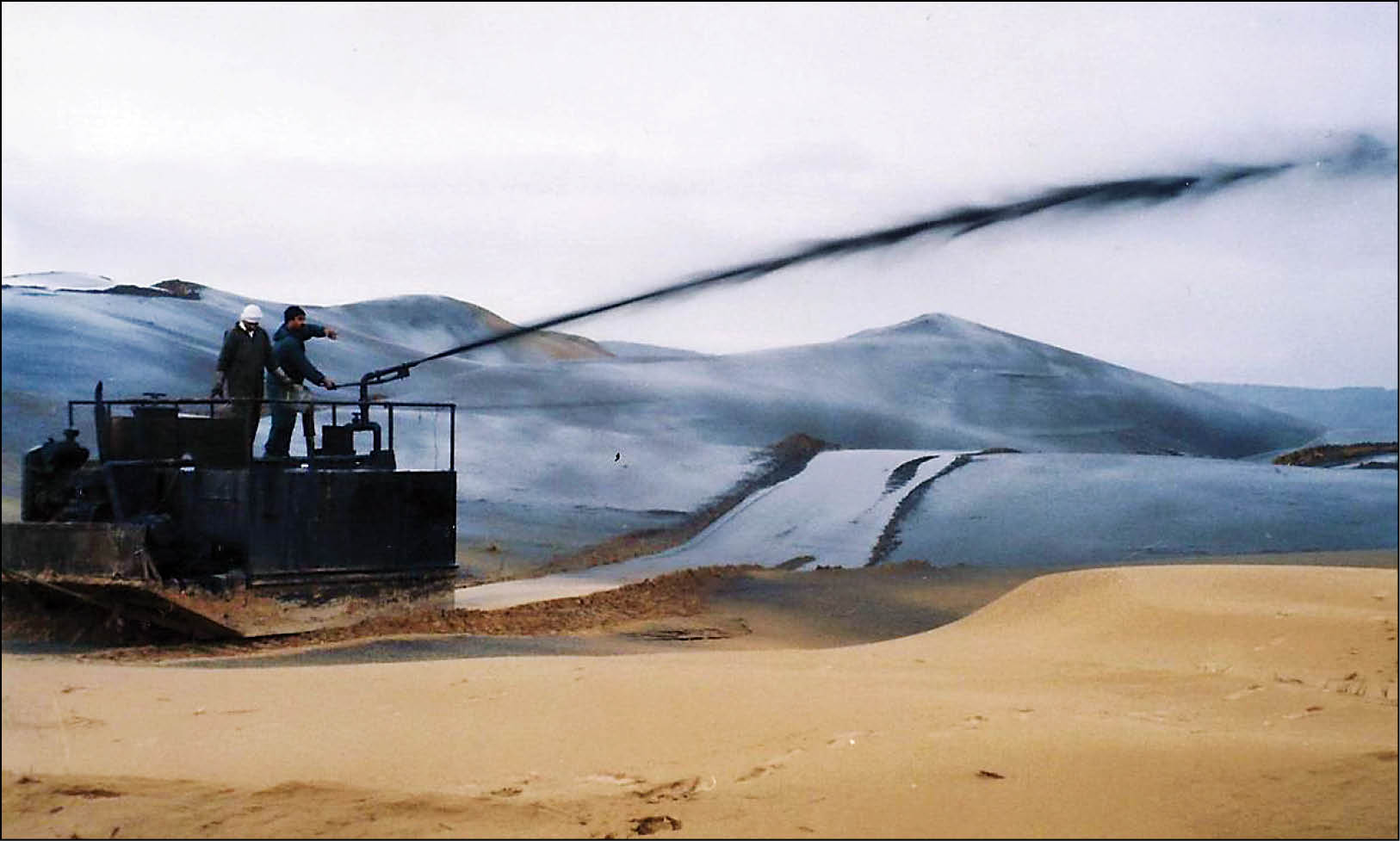 مهار گردوغبار بدون آلودگی زیستی