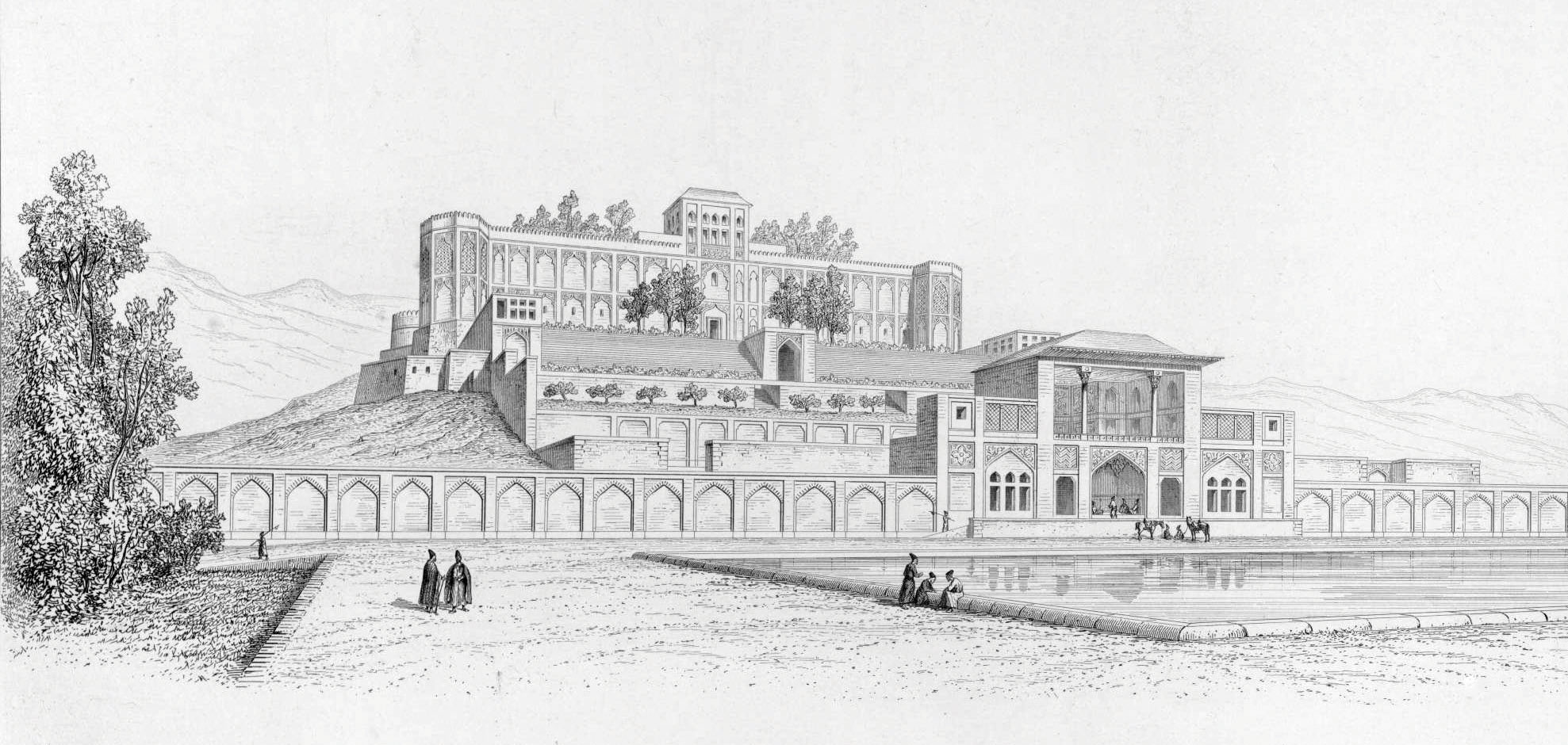 وقتی هنوز خبری از دوربین عکاسی نبود،نقاشان شمایل تهران قدیم را ثبت می‌کردند