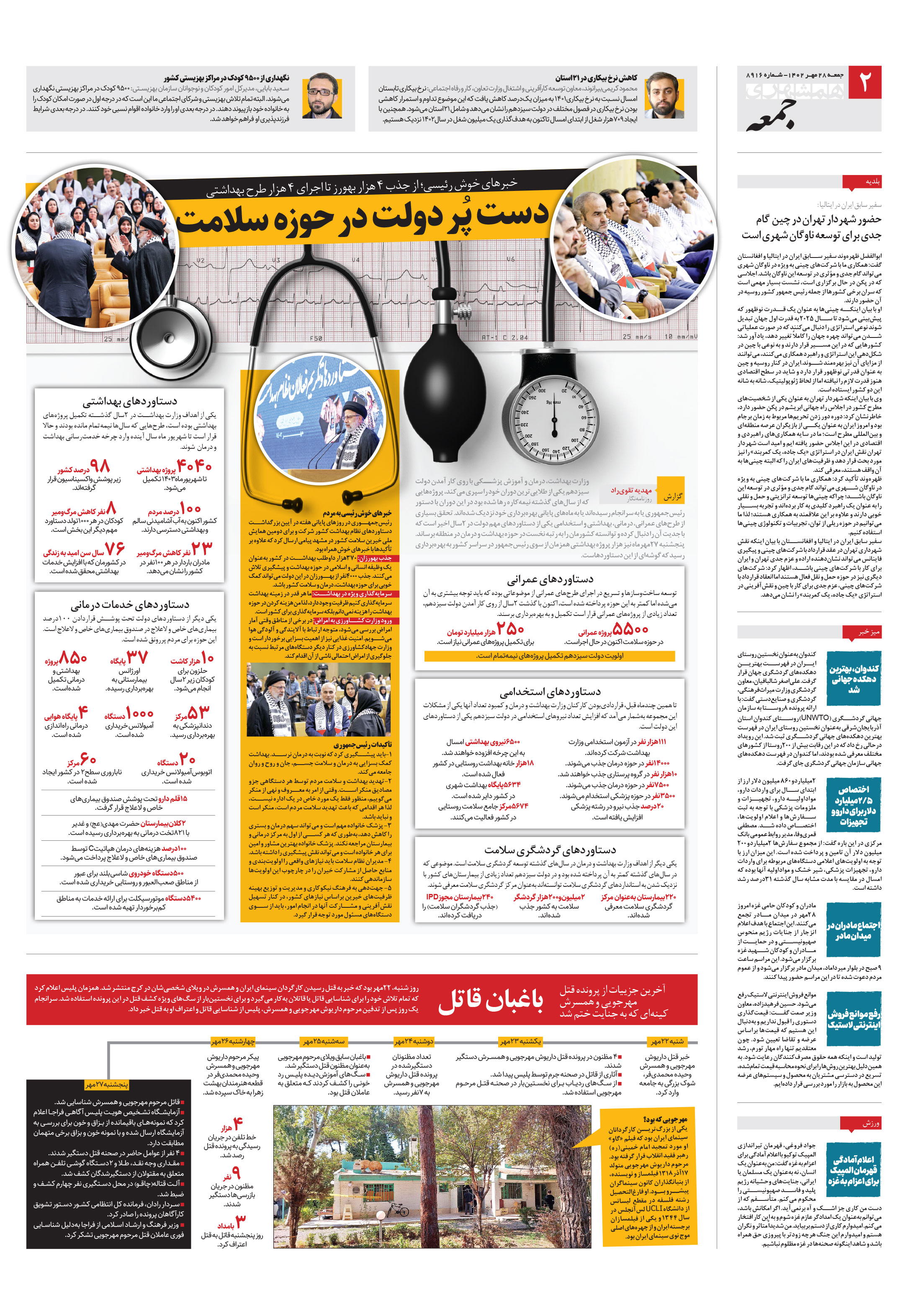 همشهری جمعه 2