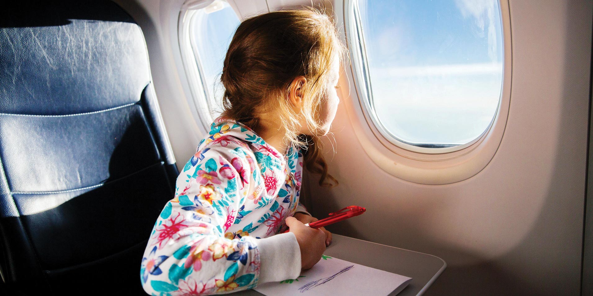 پرواز، بدون گریه و جیغ بچه