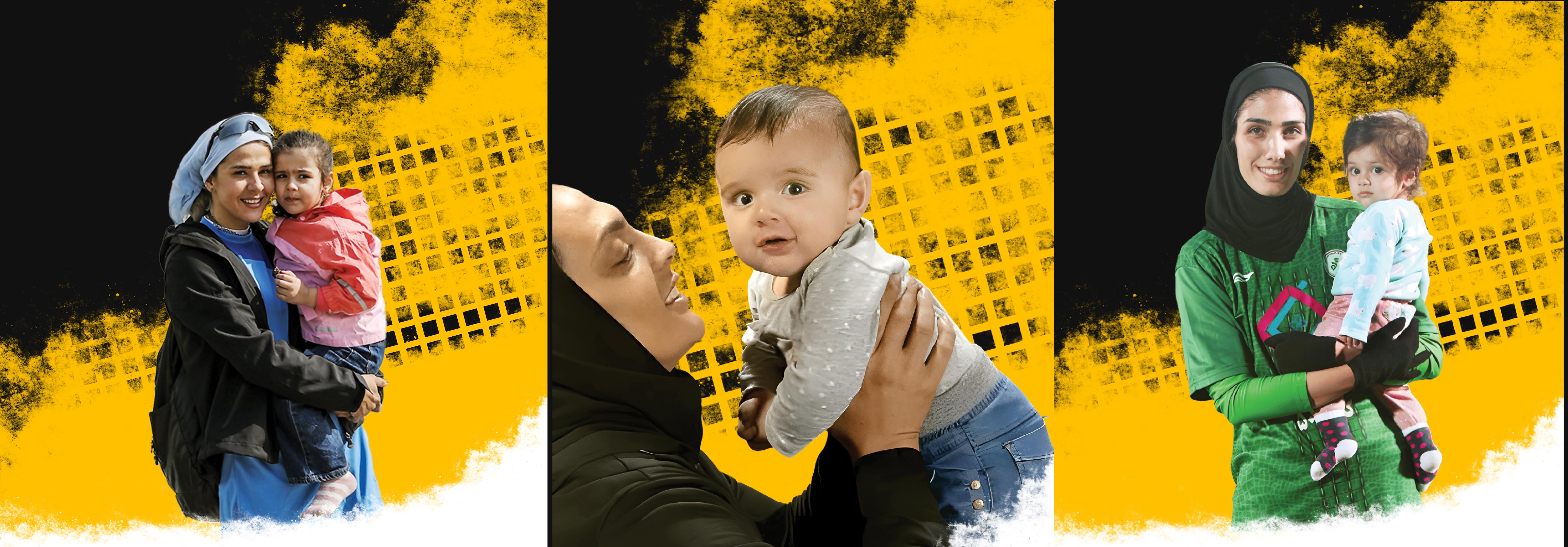 خارج از گود مادران ورزشکار