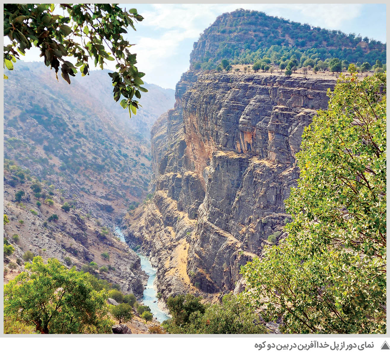 جایی که رانش زمین پل شد