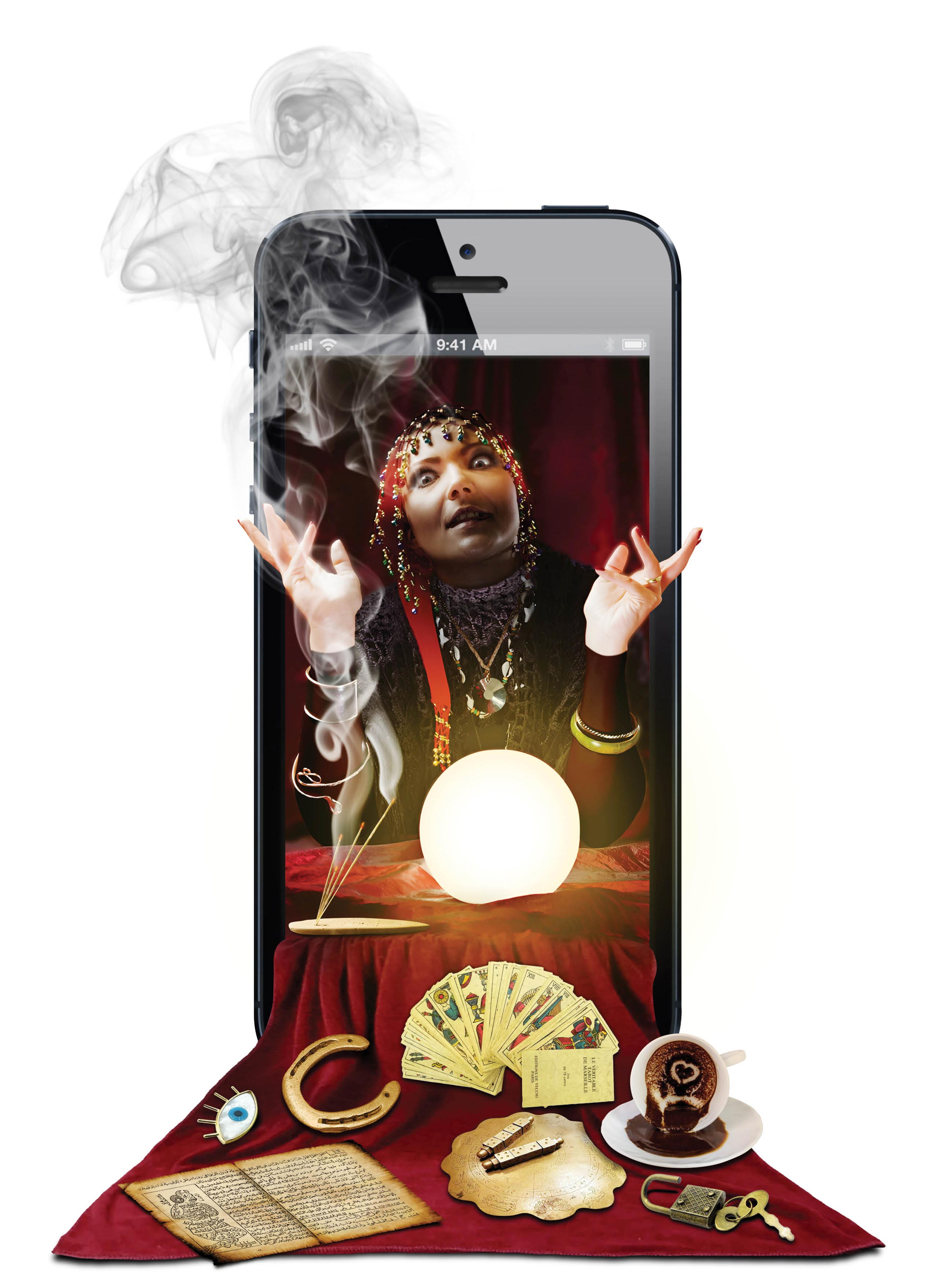 دکان تازه رمالان و فالگیران