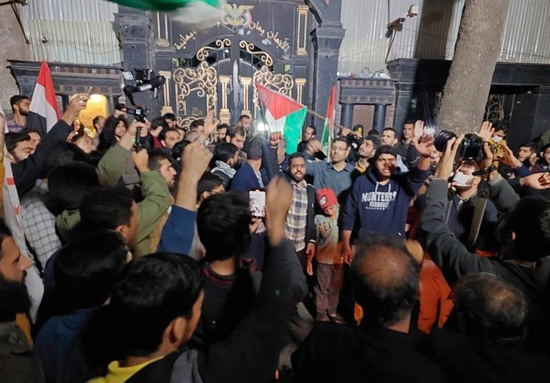 حمایت دانشجویان از دولت یمن