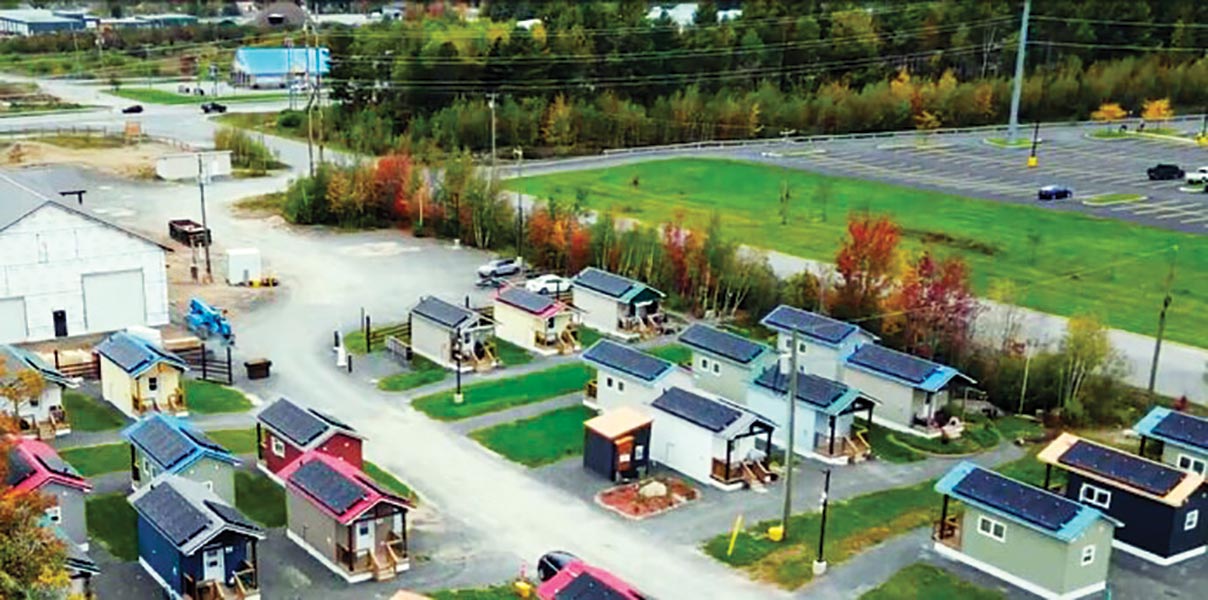 شهرک‌سازی‌ برای بی‌خانمان‌ها