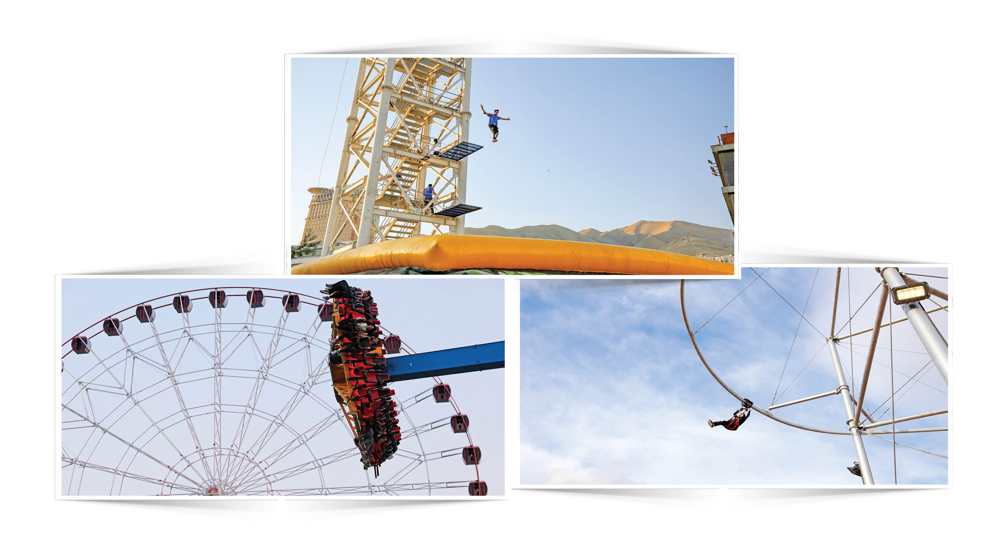 هیجان و ترس همراه با تفریح و شادی را اینجا تجربه می‌کنید