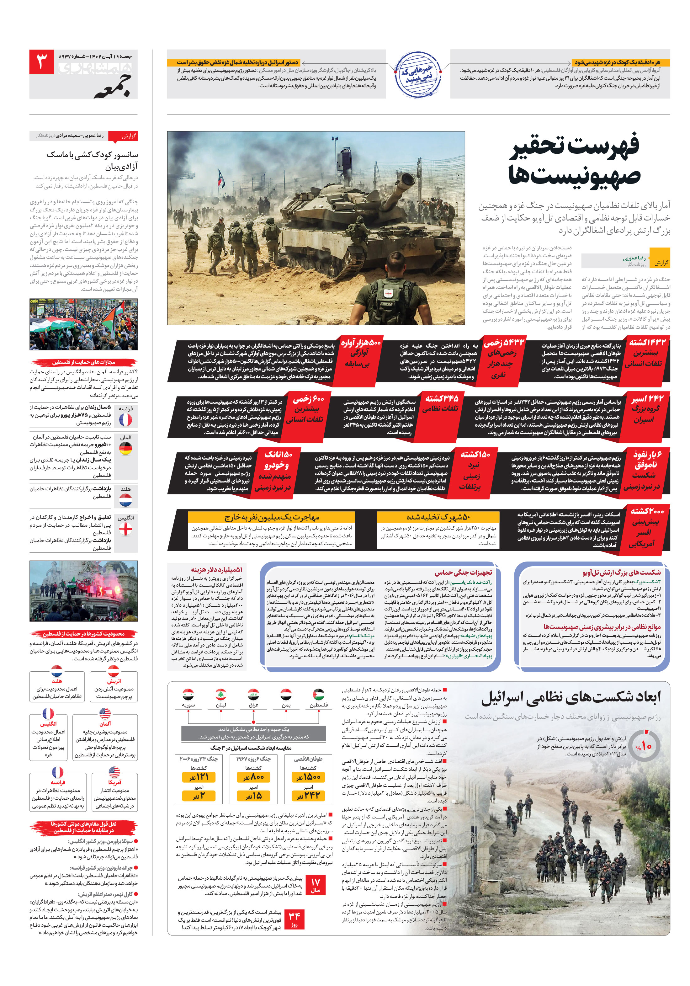 همشهری جمعه 3