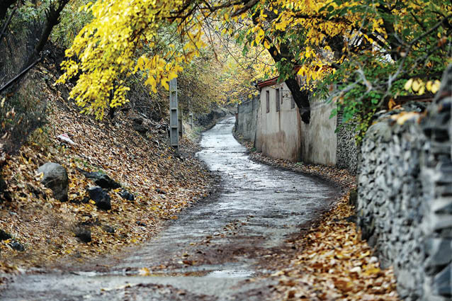 طبیعت پاییزی همدان