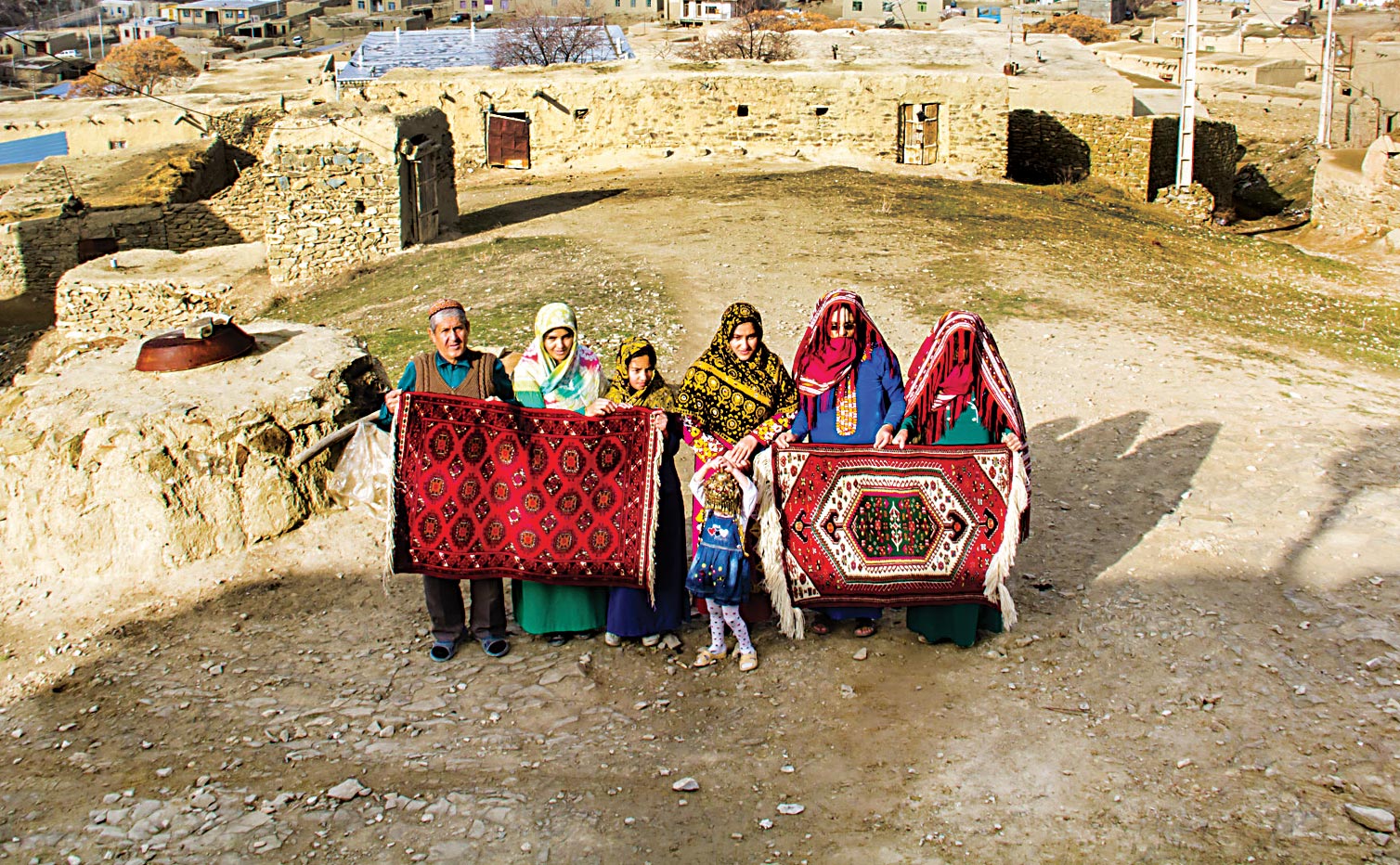 گفت‌و‌گو با احیاگر فرش ترکمن‌