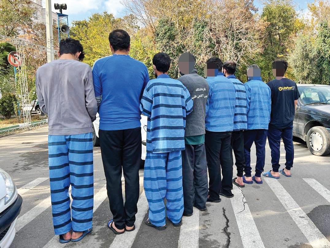 15سارق حرفه‌ای خودرو در عملیات ویژه پلیس آگاهی تهران دستگیر شدند