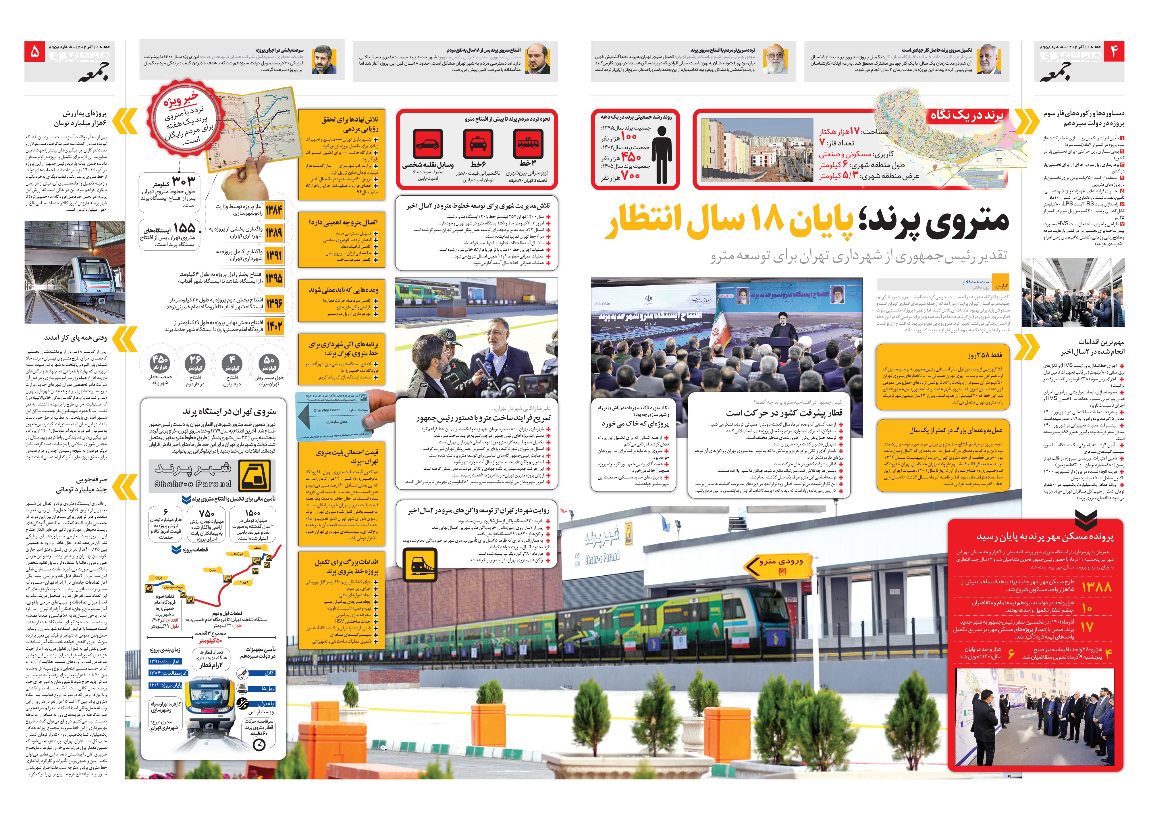 همشهری جمعه 4-5