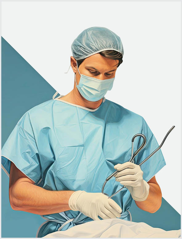 خانمی که ۳‌ماه با شکم باز زندگی کرد